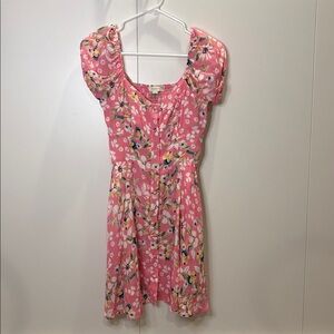Yumi Kim Pink Floral Mini Dress